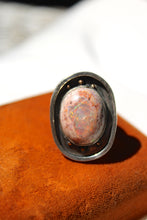 PIXIE RING // PINK FIRE OPAL, SILVER + GOLD