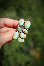 STAIRWAY TO HEAVEN RING // SONORA TURQUOISE + SILVER // SIZE 8