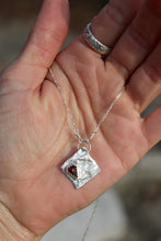 UMBA SAPPHIRE + SILVER NECKLACE