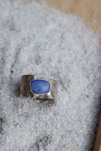 PIXIE DUST RING // AUSTRALIAN OPAL + SILVER // SIZE 7
