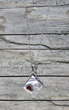 UMBA SAPPHIRE + SILVER NECKLACE