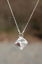 UMBA SAPPHIRE + SILVER NECKLACE