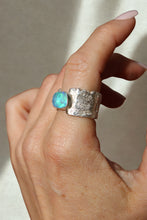 PIXIE DUST RING // AUSTRALIAN OPAL + SILVER // SIZE 7