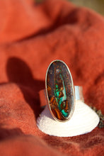 BERMUDA RING // BOULDER OPAL + SILVER // SIZE 9