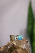 PIXIE DUST RING // AUSTRALIAN OPAL + SILVER // SIZE 6