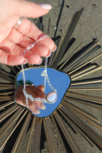 OPAL + SILVER NECKLACE