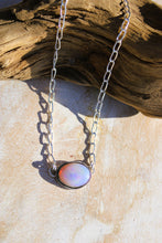 OPAL + SILVER NECKLACE