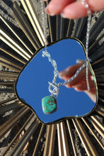 ROYSTON TURQUOISE + SILVER TOGGLE CLASP NECKLACE