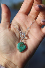 ROYSTON TURQUOISE + SILVER TOGGLE CLASP NECKLACE