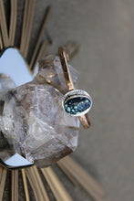 VARISCITE, SILVER + GOLD CUFF