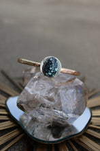 VARISCITE, SILVER + GOLD CUFF