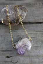 AMETHYST CRYSTAL NECKLACE