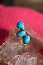 ALPINE BLUE TURQUOISE + SILVER EAR CUFF