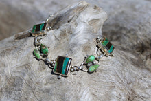 EVERGREEN BRACELET // BOA CANYON, SONORA GOLD TURQUOISE + SILVER