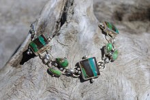 EVERGREEN BRACELET // BOA CANYON, SONORA GOLD TURQUOISE + SILVER