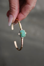 TURQUOISE MOUNTAIN TURQUOISE + MIXED METAL CUFF
