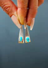 ELLA DROP EARRINGS // KINGMAN TURQUOISE + SILVER