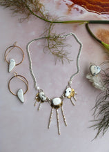 SANTORINI NECKLACE // WHITE BUFFALO, PEARL, SILVER + BRASS