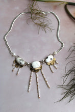 SANTORINI NECKLACE // WHITE BUFFALO, PEARL, SILVER + BRASS