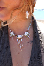 SANTORINI NECKLACE // WHITE BUFFALO, PEARL, SILVER + BRASS