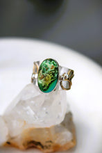 SONORA GOLD TURQUOISE + MIXED METAL RING // SIZE 8.5