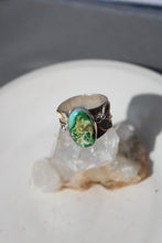 SONORA GOLD TURQUOISE + MIXED METAL RING // SIZE 8.5
