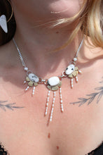 SANTORINI NECKLACE // WHITE BUFFALO, PEARL, SILVER + BRASS