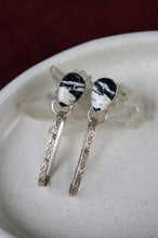 SAVANAH EARRINGS // WHITE BUFFALO + SILVER