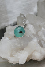 AQUAPRASE + SILVER RING // SIZE 8.5