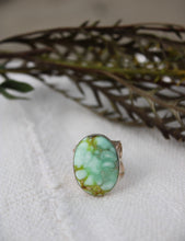 PALOMINO VARISCITE FLORA RING // SIZE 7.5