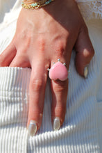 QUEEN OF HEARTS RING // QUEEN CONCH SHELL + SILVER // SIZE 7