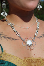 JONI NECKLACE // WHITE BUFFALO, PEARL + SILVER