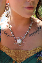 JONI NECKLACE // WHITE BUFFALO, PEARL + SILVER