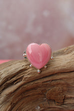QUEEN OF HEARTS RING // QUEEN CONCH SHELL + SILVER // SIZE 7