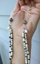 JONI NECKLACE // WHITE BUFFALO, PEARL + SILVER