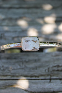 WHITE BUFFALO + SILVER CUFF