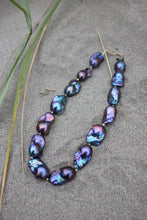 PURPLE BAROQUE PEARL NECKLACE