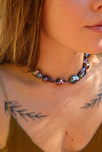 PURPLE BAROQUE PEARL NECKLACE
