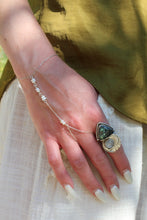 FRESHWATER PEARL + SILVER HAND HARNESS