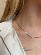 GOLD FILLED VENETIAN BOX CHAIN NECKLACE